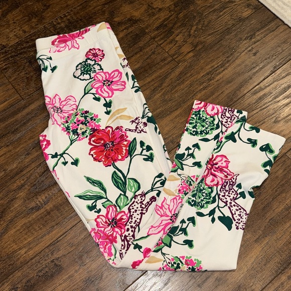 Lilly Pulitzer girls size XL leggings excellent use condition worn twice no fade - Picture 2 of 6